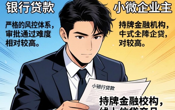 哪种贷款渠道更容易审批通过？，长尾疑问词，银行贷款和网贷哪个更容易审批通过