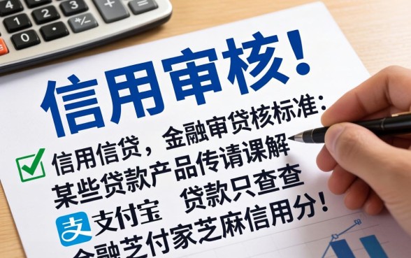 贷款只查支付宝芝麻信用分是真的吗，哪里能申请不看征信？