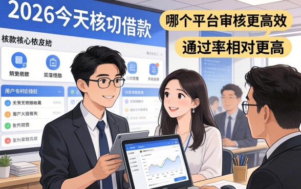 哪个借款平台更容易通过审核？长尾疑问词，借款平台审核通过率高的有哪些