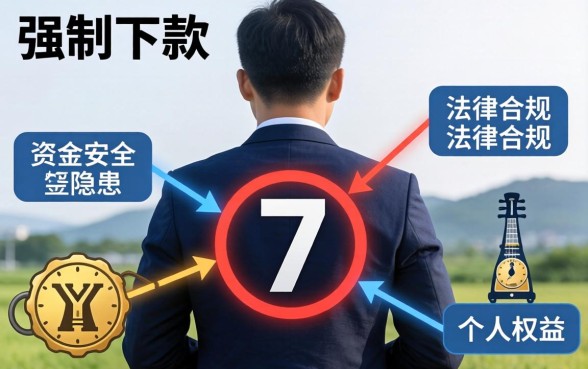 7强制下款背后的风险有哪些，强制下款不还会上征信吗？