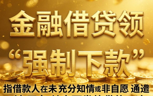 7强制下款背后的风险有哪些，强制下款不还会影响征信吗