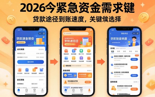 哪个贷款途径更容易快速到账？贷款最快到账的途径是什么