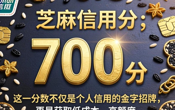 芝麻信用分700怎么借款，哪个平台额度高利息低？