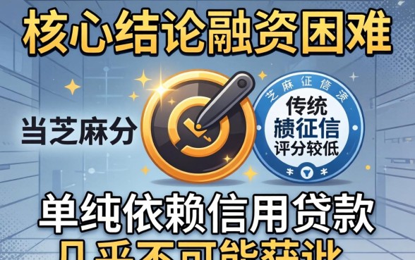 芝麻分和信用不够怎么借钱，低分能下款的口子有哪些