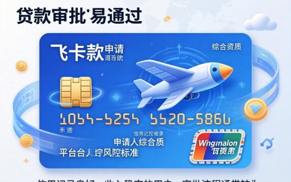 飞行卡贷款审批容易通过吗，飞行卡贷款审批条件与通过率解析