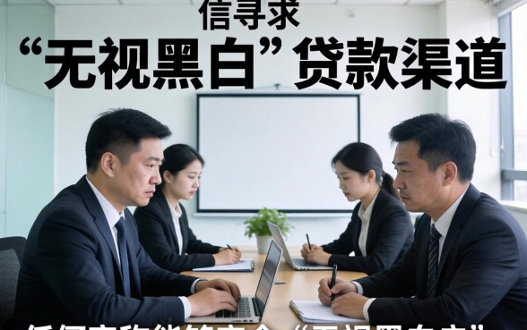 有没有一个月无视黑白的口子？无视黑白秒下款的口子有哪些推荐