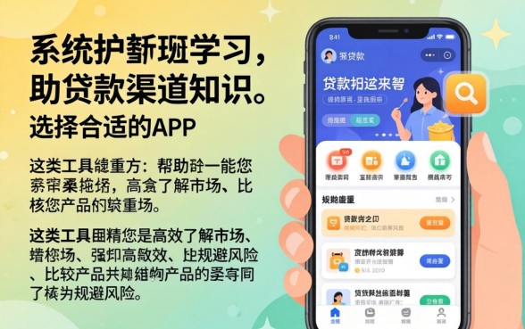 有哪个app可以学贷款口子？长尾疑问词，学贷款口子app哪个靠谱