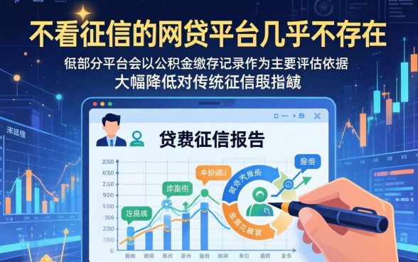 凭公积金不看征信的网贷平台有哪些？公积金网贷无视征信秒下款