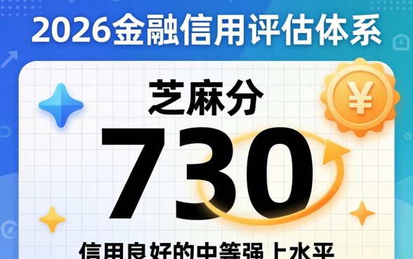 2026芝麻分730能贷款吗，网贷额度多少哪里能借
