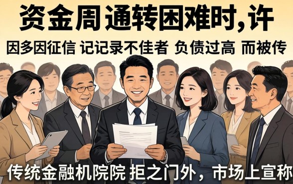 贷款不看征信不看负债的机构有哪些？贷款不看征信不看负债的机构靠谱吗