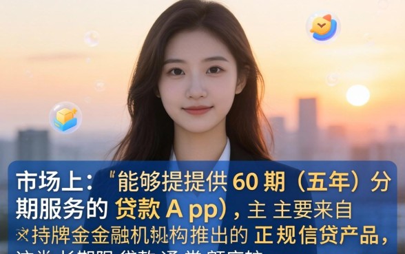 什么贷款app可以分60期？60期分期贷款app推荐，分期60期的正规贷款平台有哪些？