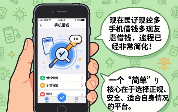 手机借钱app哪个容易通过？推荐审核简单放款快的手机借钱app